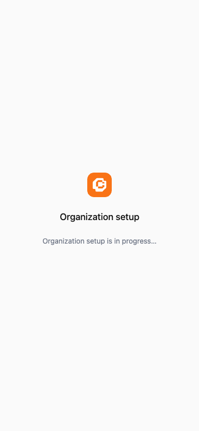 Mobile pending state