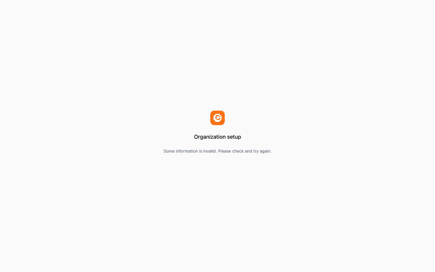 Desktop real Organization refusal