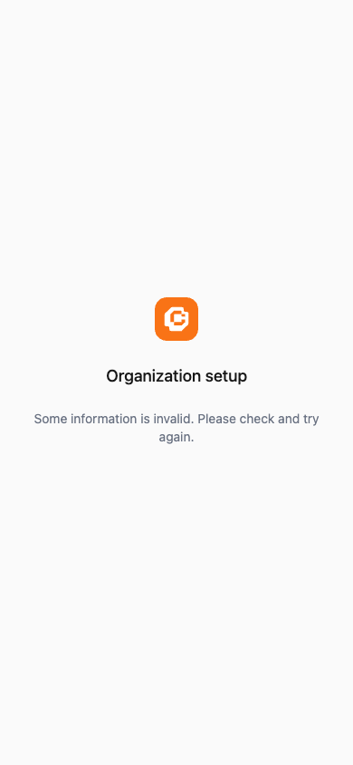 Mobile real Organization refusal